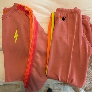 Aviator Nation 5 Stripe sweat set